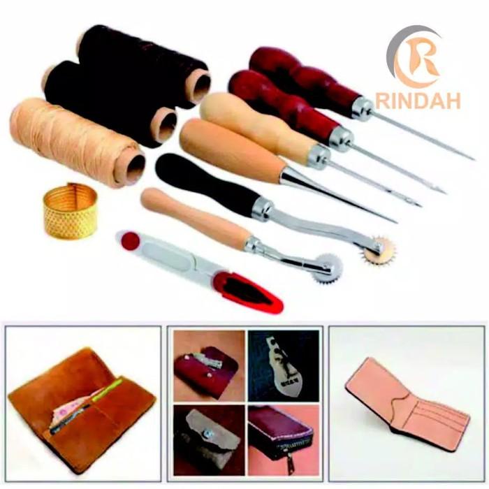 

Set 13Pcs Alat Kerajinan Kulit Multifunctional Handmade Leather Craft 069