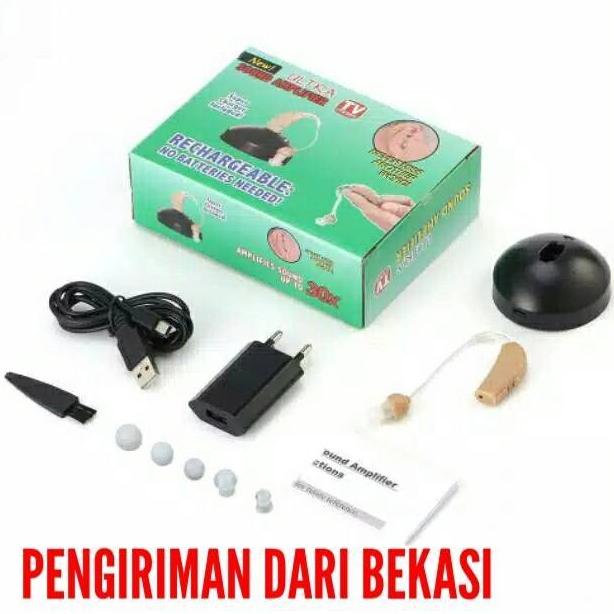 Jual Alat Bantu Dengar Pendengar Pendengaran Mendengar Bisa Di Cas ...