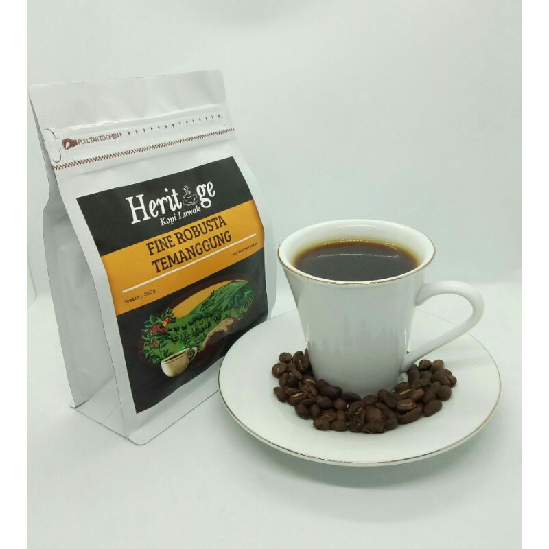 Kopi Fine Robusta Temanggung 200 gr