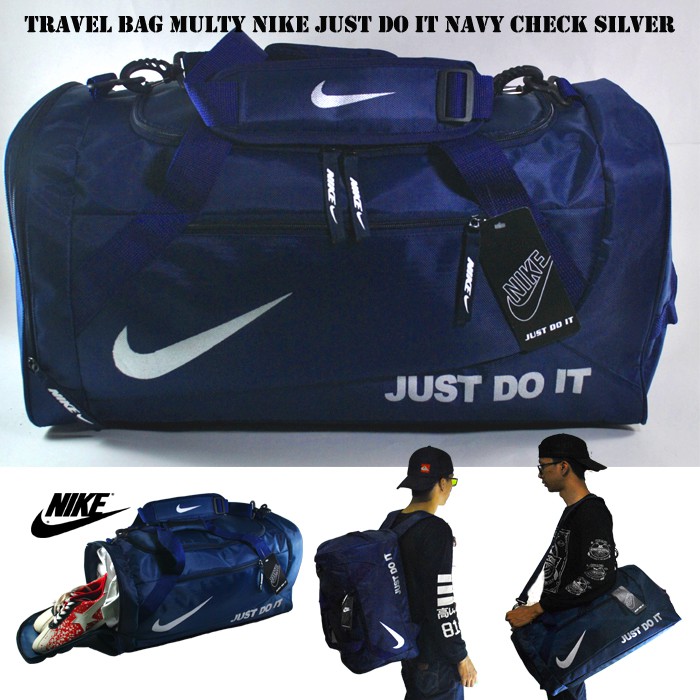 TAS GYM / TAS OLAHRAGA / TAS TRAVEL TRAVELBAG NIKE JUST DO IT