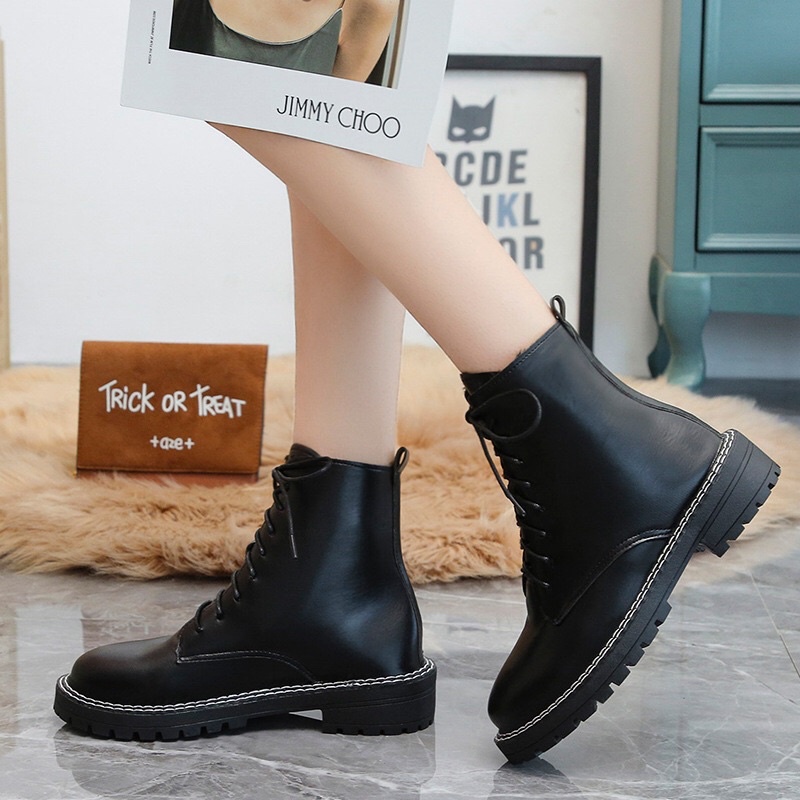 SEPATU BOOTS IMPORT WANITA KOREA ORIGINAL JY10