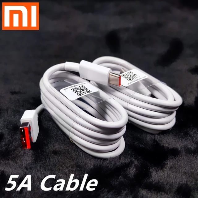KABEL DATA CHARGE TURBO FOR XIAOMI NOTE 10 PRO ORIGINAL 5A 100 PERSEN