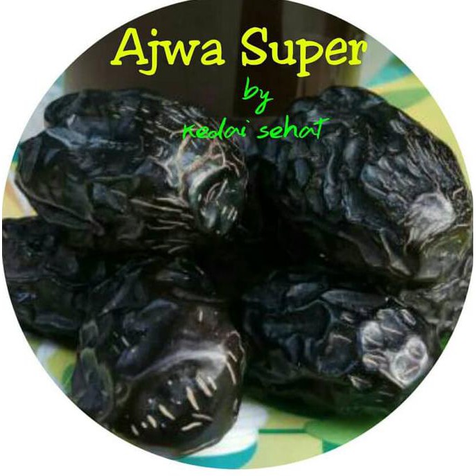 

Terlaris Kurma Ajwa Al - Madinah Ukuran Besar .