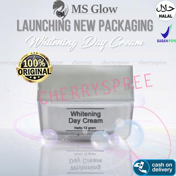 MS Glow Day Cream / Cream Siang MS Glow / MS Glow Whitening Day Cream - Krim siang ms glow - cream