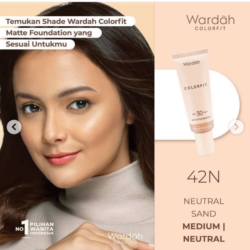 WARDAH COLORFIT MATTE FOUNDATION