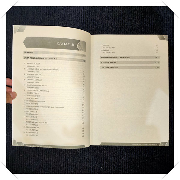 BUKU BIOLOGI SMA - STRATEGI DAN BANK SOAL HOTS BIOLOGI SMA KELAS 10 11 12 - BUKU SMA-2