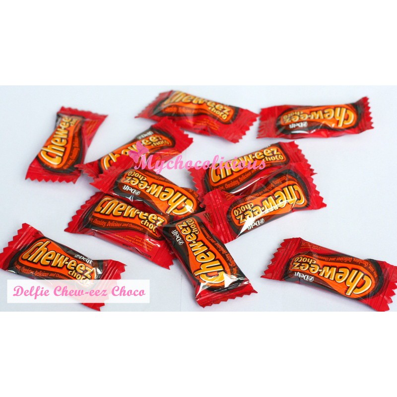 

DELFI CHEW-EEZ BOX ISI 20 PCS x 12 Gram - CHEE-EEZ PERMEN COKELAT