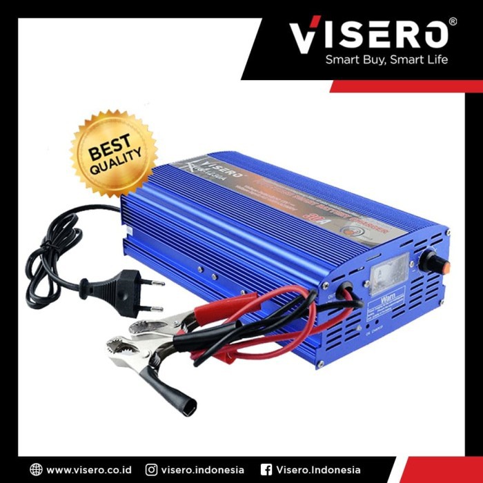 Battery Charger / Charger Aki 30A Automatic Visero (VIO-1230A)