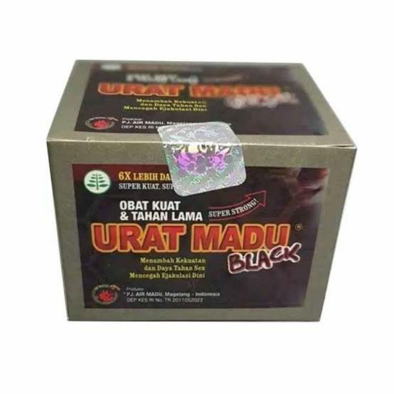 URAT MADU BLACK Kapsul 100% Berkhasiat