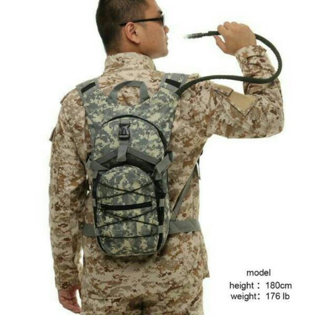 Jual Tas ransel water bag/ tas ransel air minum (termasuk selang air