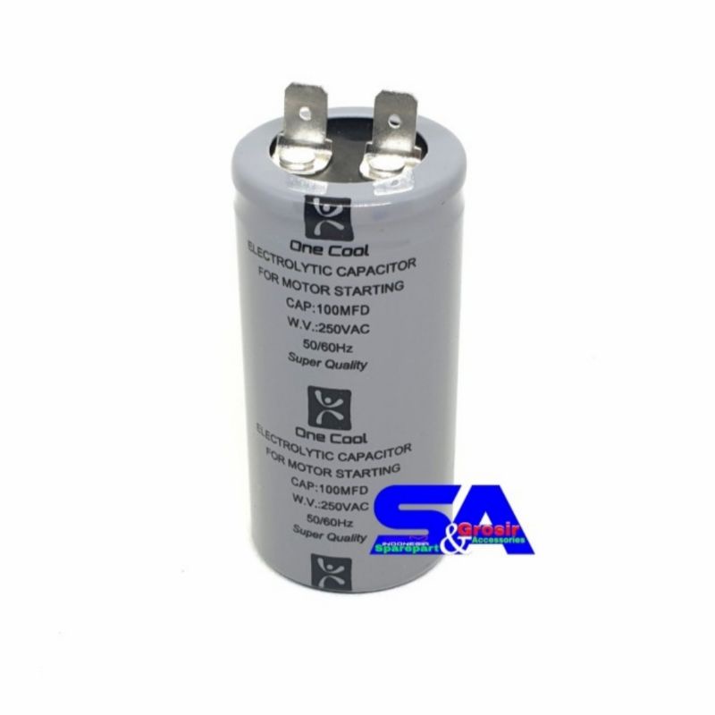 Kapasitor Starting 100 uf/Capacitor 100uf/Capasitor Starting 100MFD