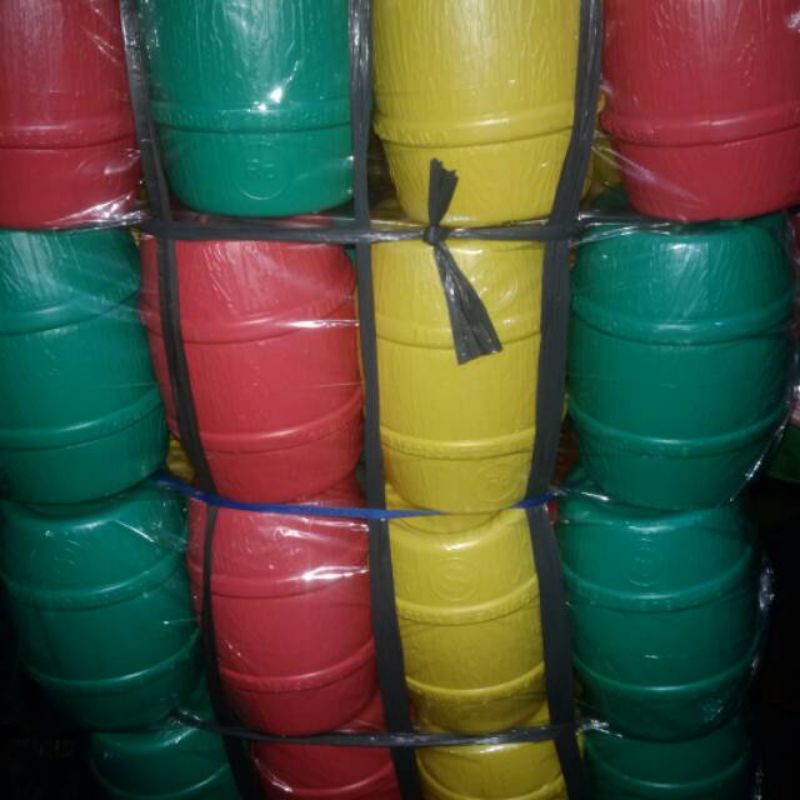 Celengan plastik tong besar