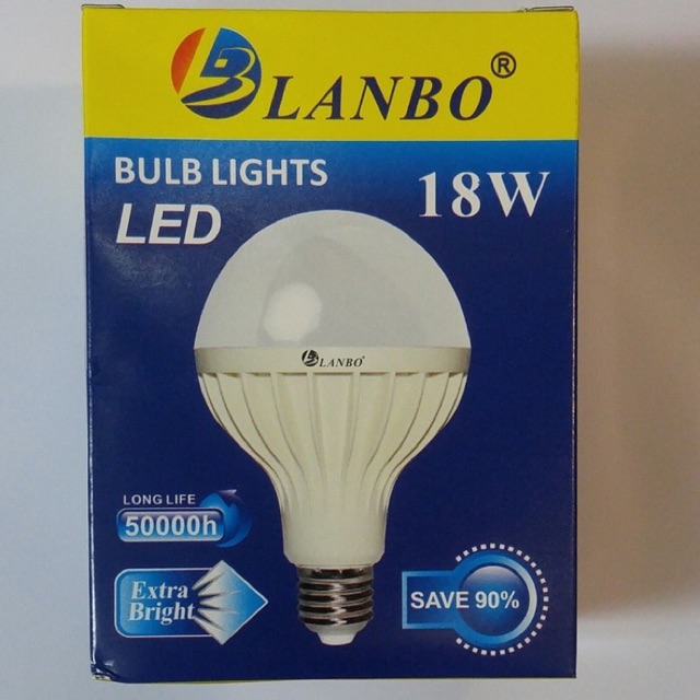 Lampu bohlam LED 18watt