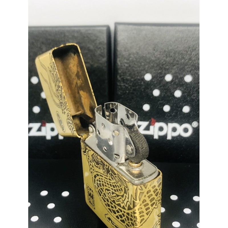 Zippo Motif Grafir Zippo Motif Naga/Dragon full Casing Zippo Premium BISA COD