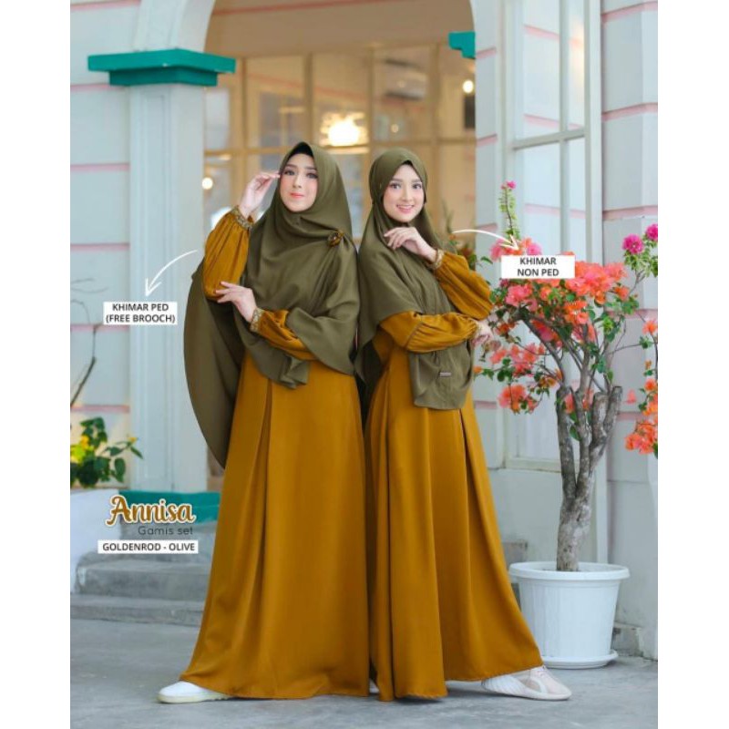 Gamis set annisa by nazumi