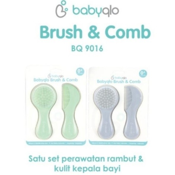 BabyQlo Brush and Comb 9016 / Sikat dan Sisir Bayi