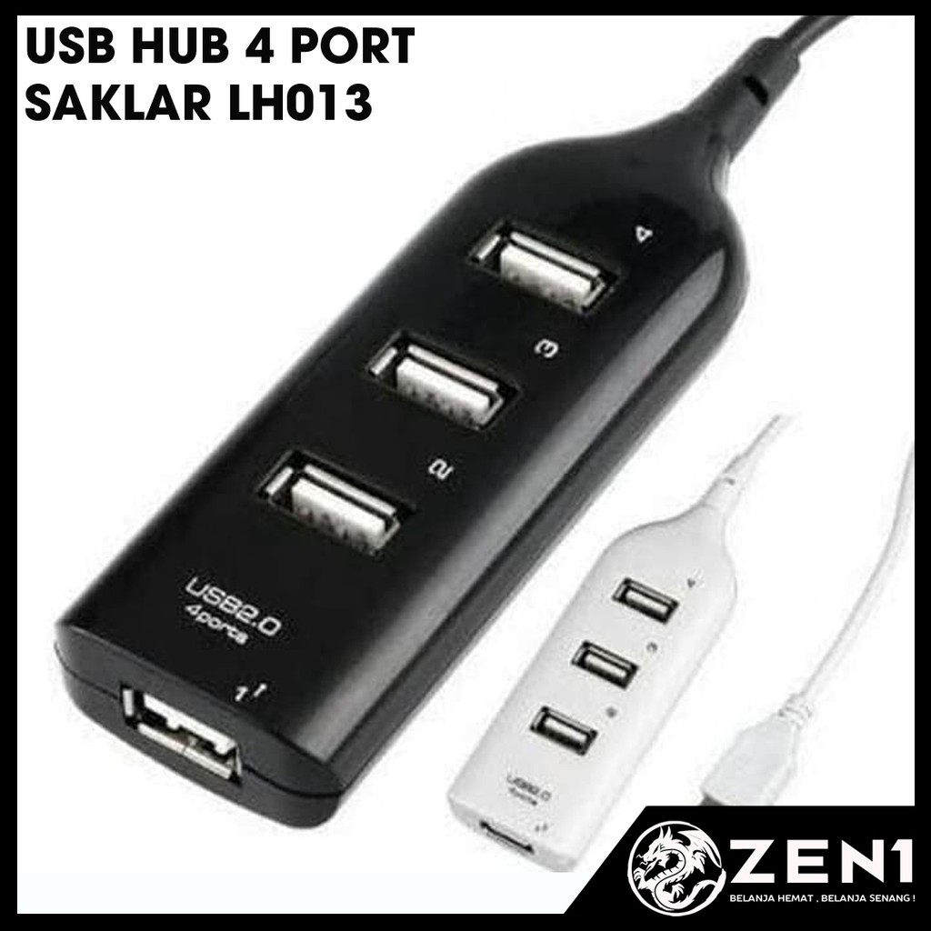 USB HUB 4 PORT SAKLAR (LH013) #diawahranelektro