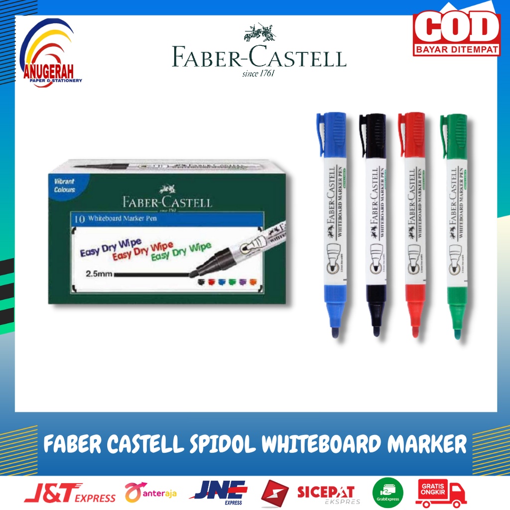

Faber Castell Spidol Whiteboard (PCS)