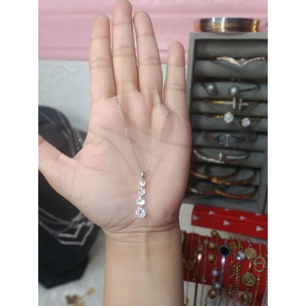 Kalung Mata 4 zirconia