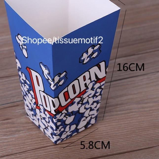 

➥ Dus popcorn/isi 25 pcs/pack/paper box ✿