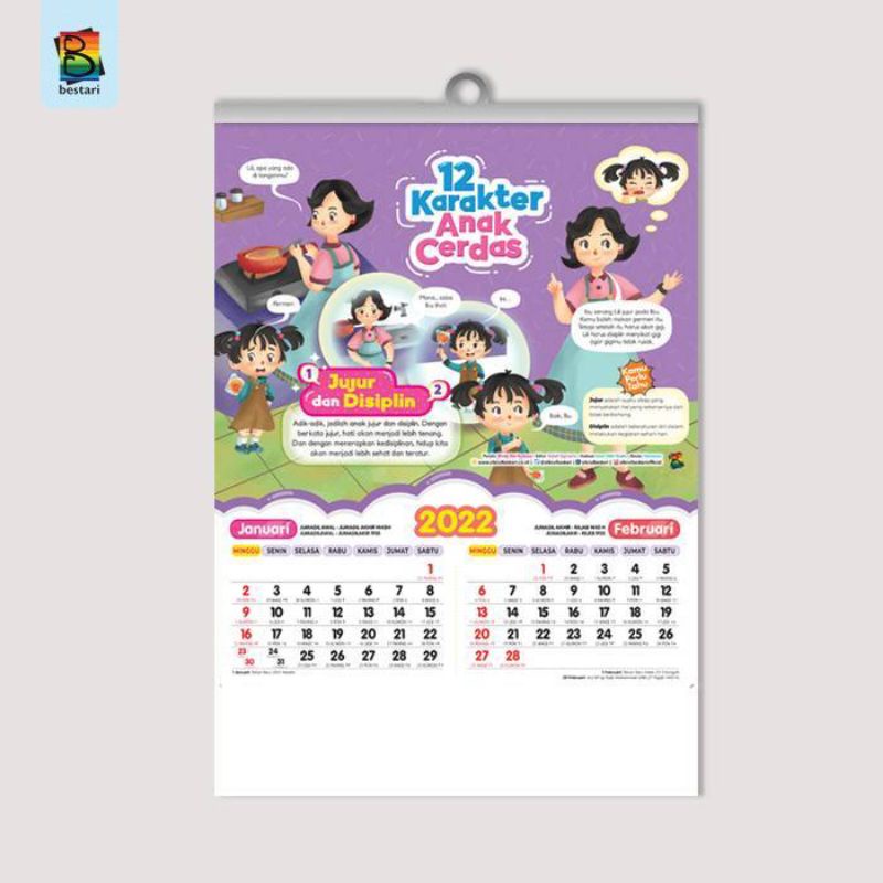 

KALENDER ANAK CERDAS 2022