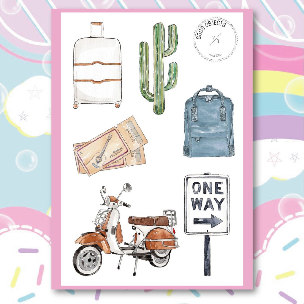 

STICKER SET Trip Edition + CUTTING