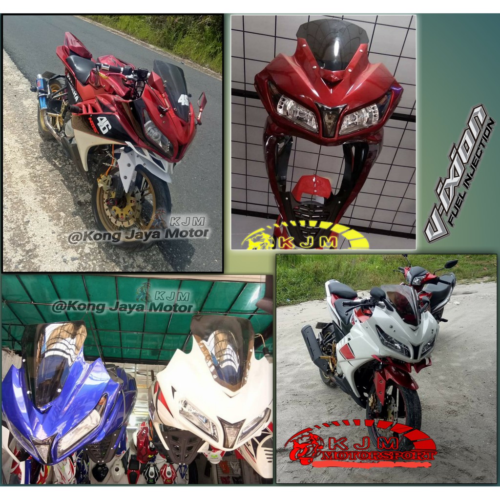 FULL FAIRING VIXION OLD VIXION NEW BYSON R25 THAILAND ABS