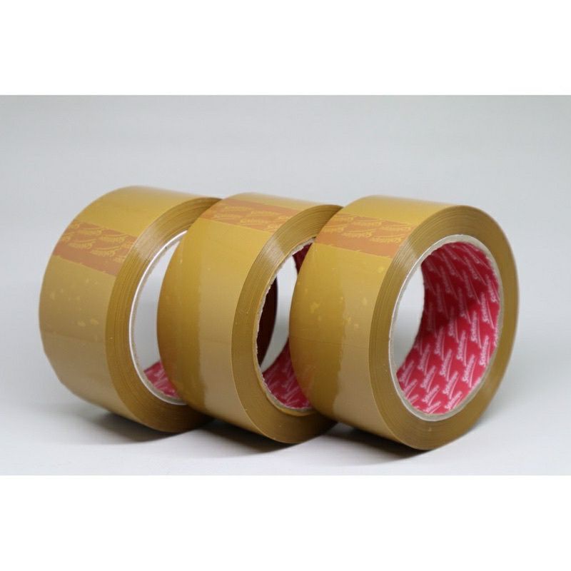 

Lakban Bening Coklat 45mm 90 YARD/Lakban Bening 2 inch 90 YARD /Lakban Bening Coklat 45 MM x 90 yard/Solatip Besar 45 MM x 90 YARD/Isolasi Bening Coklat 90 YARD