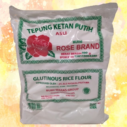 

ROSE BRAND Tepung Ketan Putih Kemasan 500gr gram Glutinous Rice Flour Bubuk Serbuk Putih Baking Powder Pengental Adonan Pengembang Makan Makanan Kue Tart Cake Cookies Kukis Pie Jajan Jajanan Kebutuhan Bahan Dapur Shoppa Corner Malang Jawa Timur
