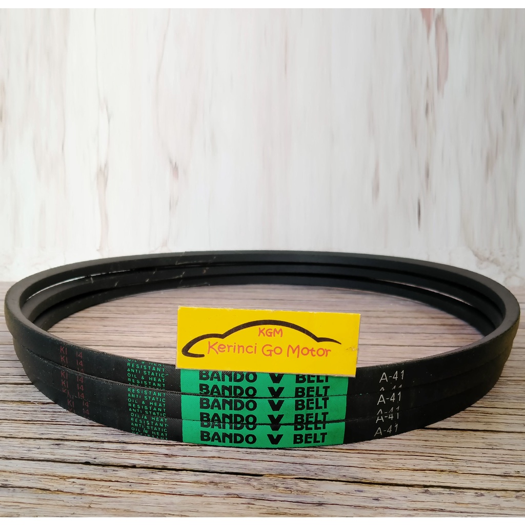 BANDO VAN BELT A-41 V BELT TALI KIPAS A41 FAN BELT VANBELT POLOS A-41