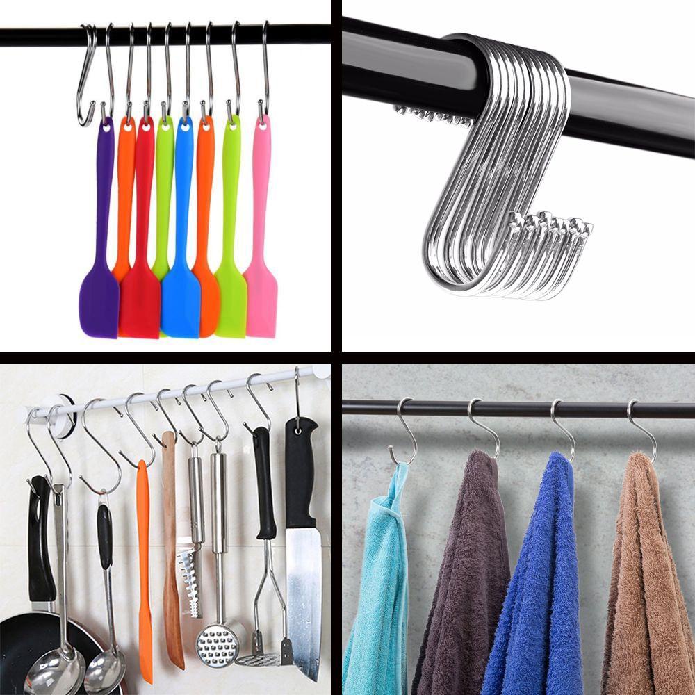 Preva 1/5 /10Pcs Gantungan Hook Kamar Mandi Holder Rak Penyimpanan Dapur Rumah