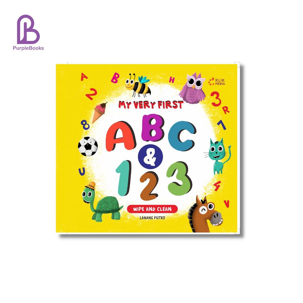 BUKU ANAK : My Very First ABC & 123 : Buku Edukasi Anak : Buku ABC Anak