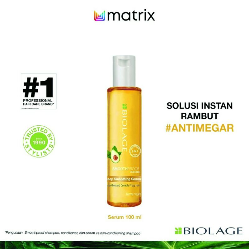 Matrix Serum Biolage ORIGINAL/matrix deep smoothing serum/Vitamin matrix/ Vitamin rambut/Vitamin ant