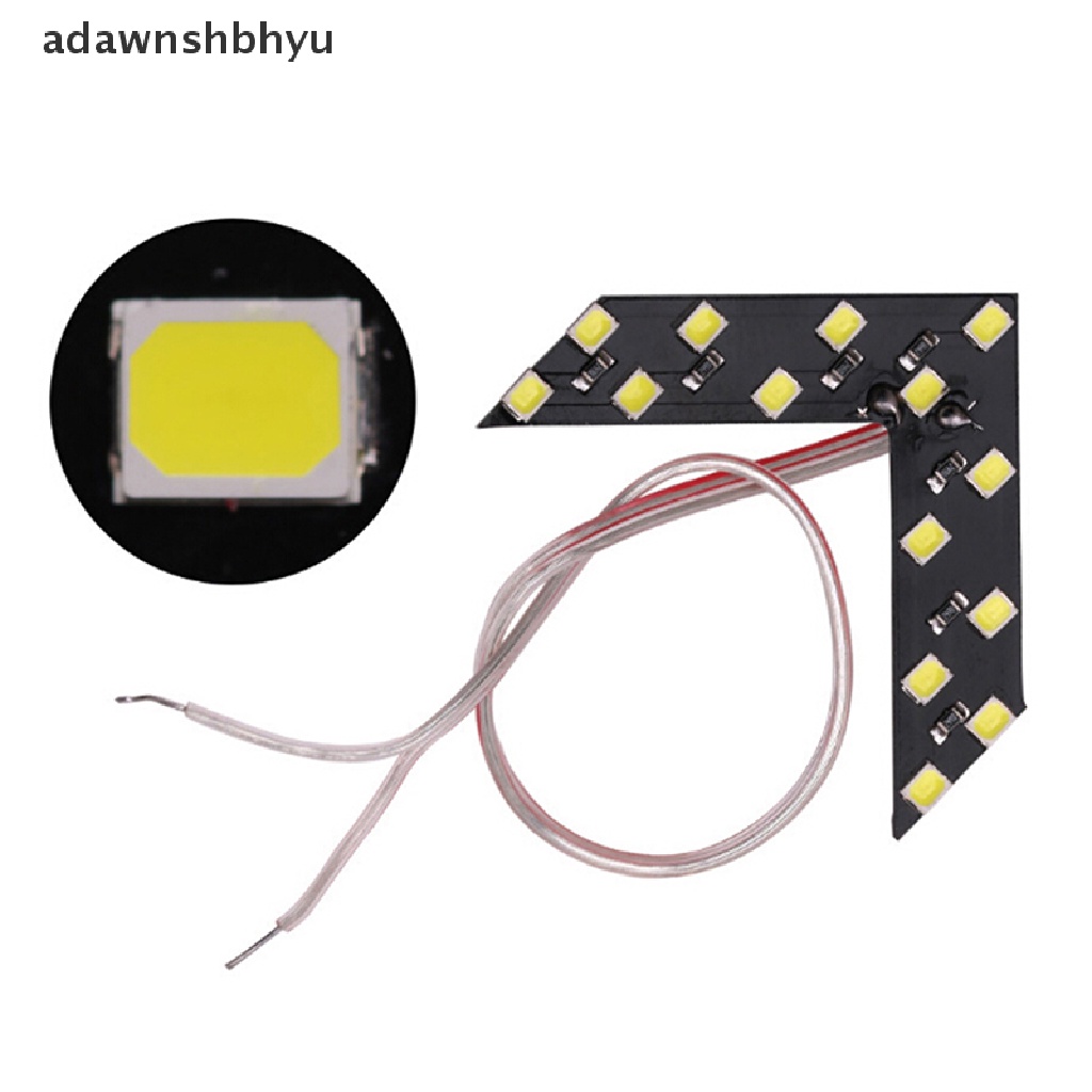 Adawnshbhyu Lampu Indikator Sein LED 14-SMD Untuk Lampu Sein Spion Samping Mobil