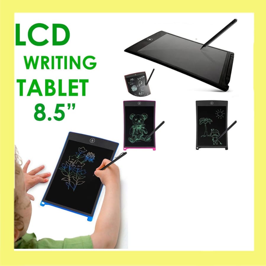 LCD Drawing Writing Tablet 8.5&quot; Papan Tulis Anak Dewasa Board writing pad Papan Magic