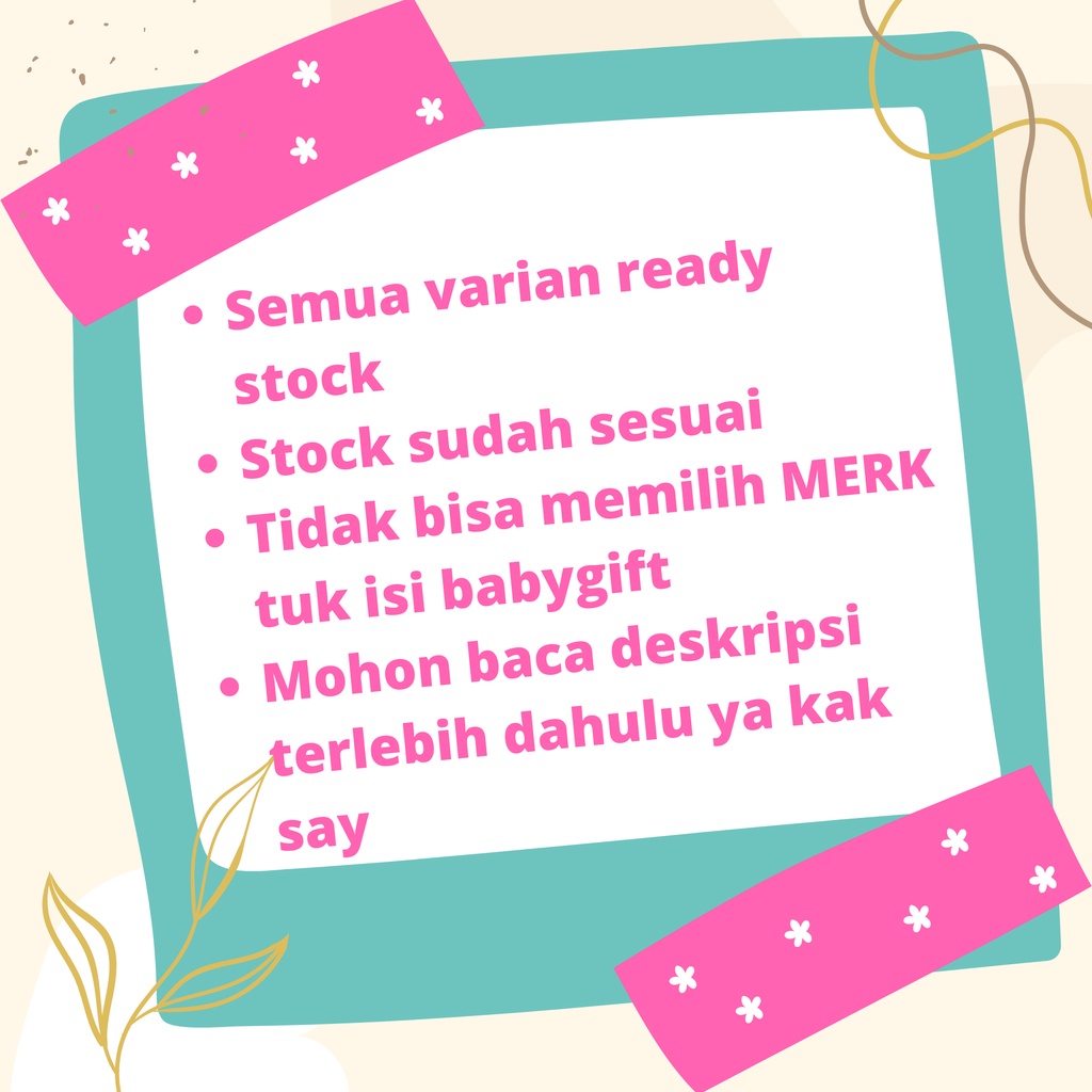 KADO BAYI PAKET PERLAK C Perempuan Laki Laki Baru Lahir Lahiran Murah Babygift Newborn Baby Gift Set Box Hampers Girl Boy Unisex Parsel Parcel 60