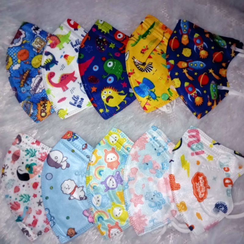 MASKER KN95 ANAK /KN95 KIDS motif lucu