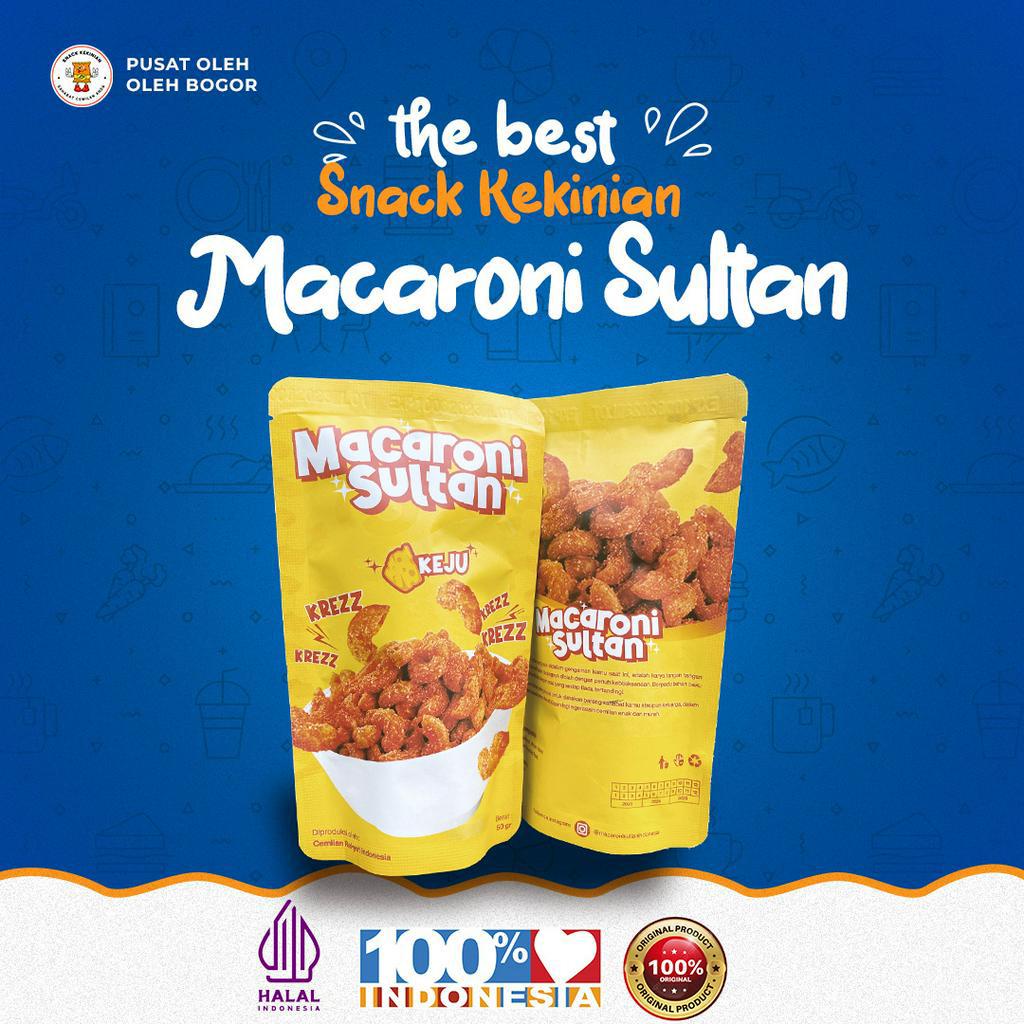 

Snack Macaroni Sultan Rasa Keju by Cemilan Keluarga Indonesia