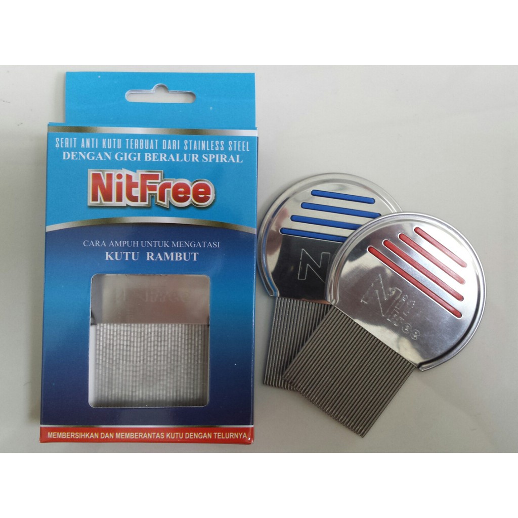 Sisir Kutu Serit NitFree Original Buatan Argentina Bergaransi 2 Tahun