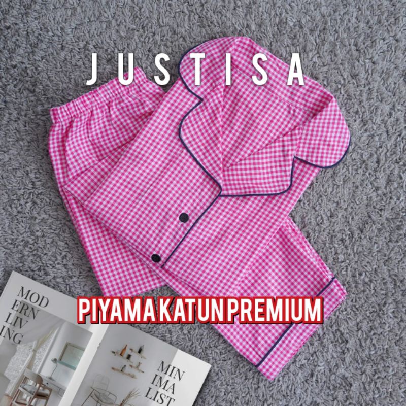 promo!!piyama wanita baju wanita setelan baju celana pendek panjang atasan bawahan katun premium