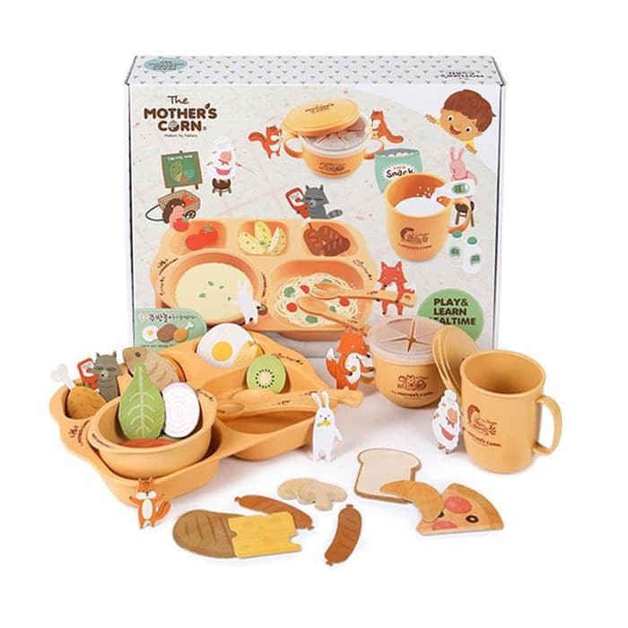 Mothers Corn Play &amp; Learn Mealtime Set