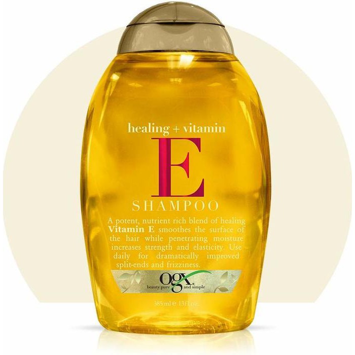 shampoo OGX Organix Shampoo Healing Plus Vitamin E Shampoo 13 oz