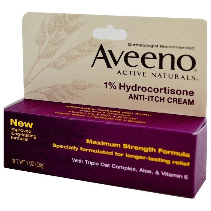 Aveeno 1% Hydrocortisone Anti Itch Cream 28gr
