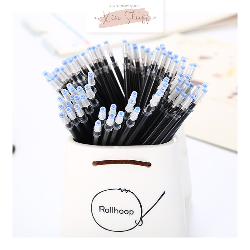 

Tinta Refill Pulpen Gel Ujung Peluru Ujung Jarum 0.5mm [XINSTUFF.ID]