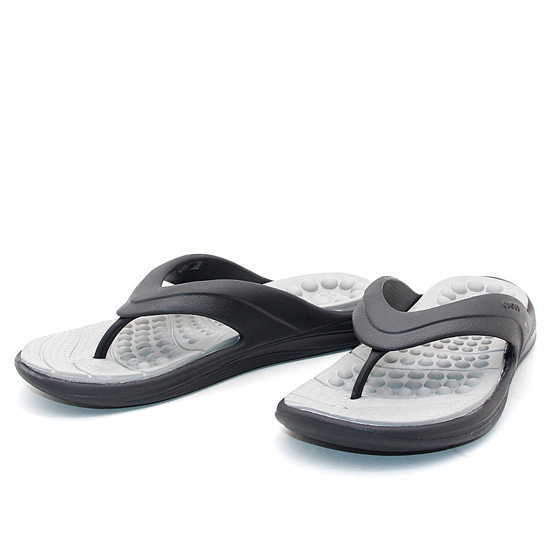 Crocs /  Sendal Jepit Pria Dan Wanita Sendal / Crocs Reviva Flip Rubber Original / Anti Air205545