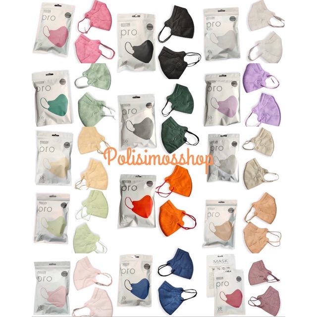 Masker KN95 Mouson Pro Isi 10pcs Masker KN 95 Mouson Pro Disposable Face Mask isi 10pcs