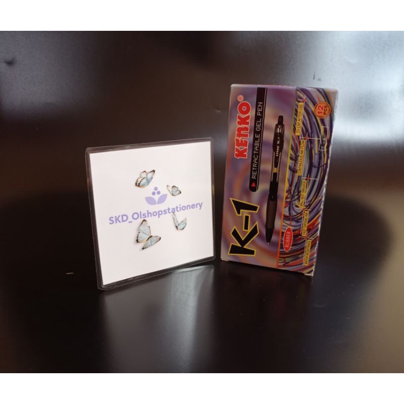 

Pulpen GEL KENKO K1 / Retractable Gel Pen(12 pcs)