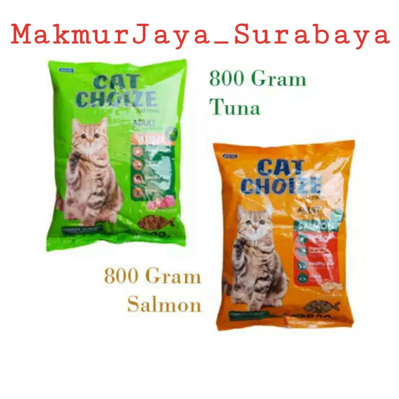 Cat CHOIZE Tuna &amp; Salmon 800gr - Makanan Kucing