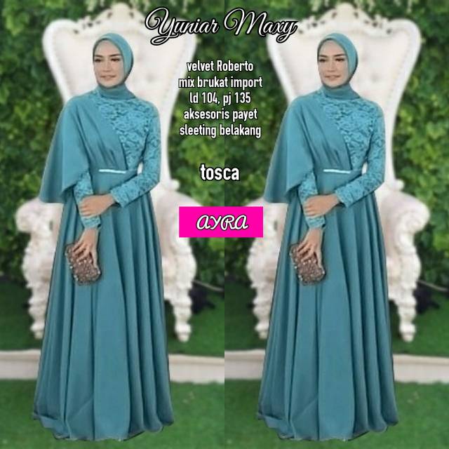 DRESS MIX BRUKAT YUNIAR MAXY
