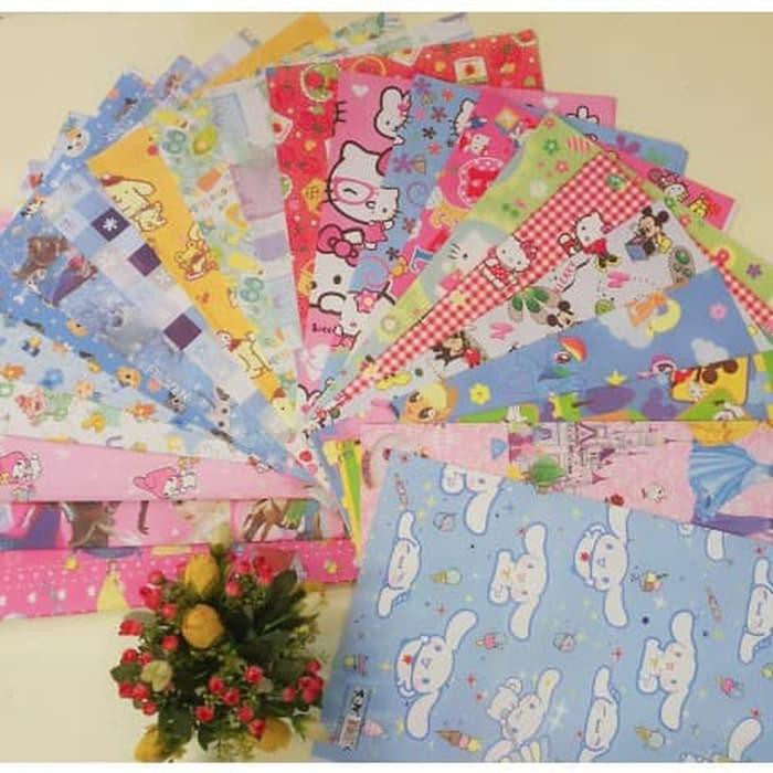 

Tersedia Kertas Kado Tambahan Motif Random Promo